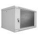 Комплект: Шафа серверна SteelNet 7U 600 x 400 сірий + Блок розеток 1U 19" на 6 розеток з вимикачем + Організатор кабелю перфорований із кришкою 19" + Полиця консольна CMS UA-SHC300G