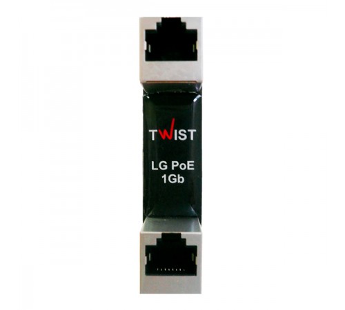 Пристрій для грозозахисту F-F Twist LG-PОE-1Gb-2U Пристрій для грозозахисту F-F Twist LG-PОE-1Gb-2U
