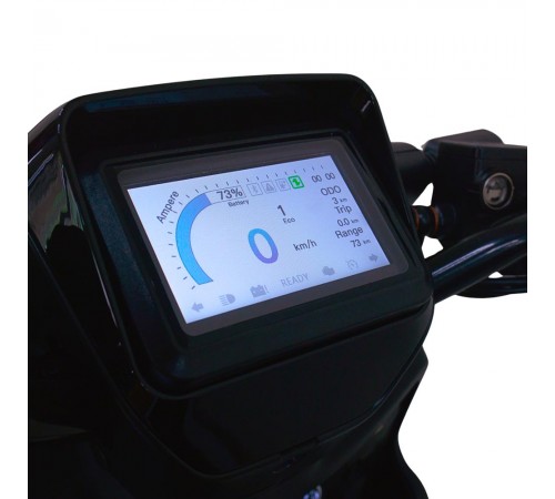 Електроскутер SARKCYBER HC200 CBS Flash Silver Електроскутер SARKCYBER HC200 CBS Flash Silver