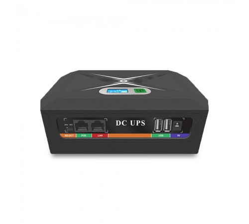 Джерело безперебійного живлення DCP-60W Mini UPS POE Джерело безперебійного живлення DCP-60W Mini UPS POE