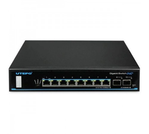 Некерований POE-комутатор UTP3-GSW0802S-POE Некерований POE-комутатор UTP3-GSW0802S-POE