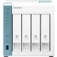 Система зберігання даних QNAP TS-431K з 4 відсіками для дисків, 1GB RAM, настільне виконання