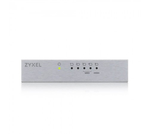 Комутатор на 5 портів ZyXEL GS-105B v3 (GS-105BV3-EU0101F) в металевому копусі Комутатор на 5 портів ZyXEL GS-105B v3 (GS-105BV3-EU0101F) в металевому копусі
