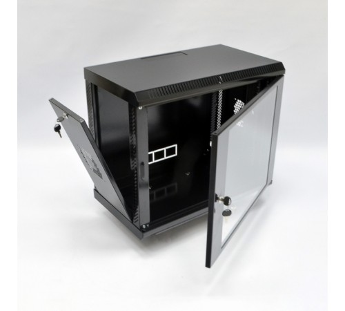 Шафа серверна CMS 9U 600 х 350 х 507 UA-MGSWA935B для мережевого обладнання Шафа серверна CMS 9U 600 х 350 х 507 UA-MGSWA935B для мережевого обладнання