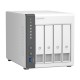 Система зберігання даних QNAP TS-433-4G з 4 відсіками для дисків, 4 ГБ DDR4, настільне виконання