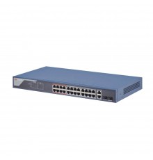 Керований 26-портовий PoE комутатор Hikvision DS-3E1326P-EI з 24 портами PoE