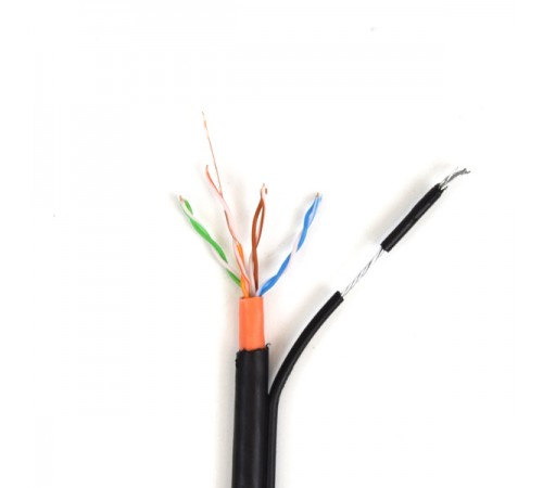 UTP 4*2*0.5-CU PVC-PE MT кат.5е (UTP медь наружный с несущим тросом) бухта 305м UTP 4*2*0.5-CU PVC-PE MT кат.5е (UTP медь наружный с несущим тросом) бухта 305м