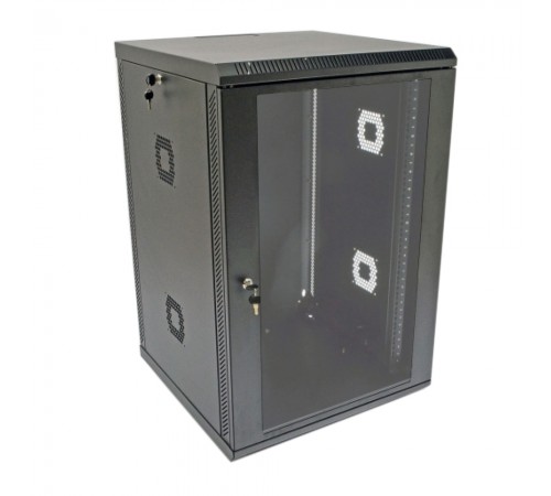 Шафа серверна CMS 18U 600 х 600 х 907 UA-MGSWA186B для мережевого обладнання Шафа серверна CMS 18U 600 х 600 х 907 UA-MGSWA186B для мережевого обладнання