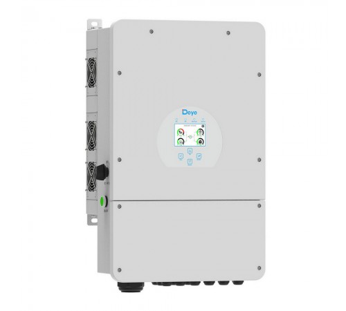 Інвертор гібридний 12кВт Deye SUN-12K-SG02LP1-EU-AM3 однофазний, з Wi-Fi Інвертор гібридний 12кВт Deye SUN-12K-SG02LP1-EU-AM3 однофазний, з Wi-Fi