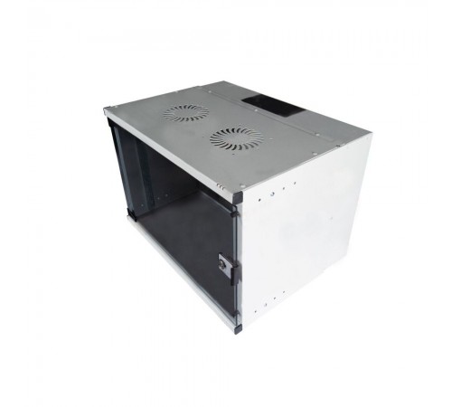 Шафа серверна Hypernet 9U 540 x 400 WMNC-40-9U-SOHO-FLAT для мережевого обладнання Шафа серверна Hypernet 9U 540 x 400 WMNC-40-9U-SOHO-FLAT для мережевого обладнання