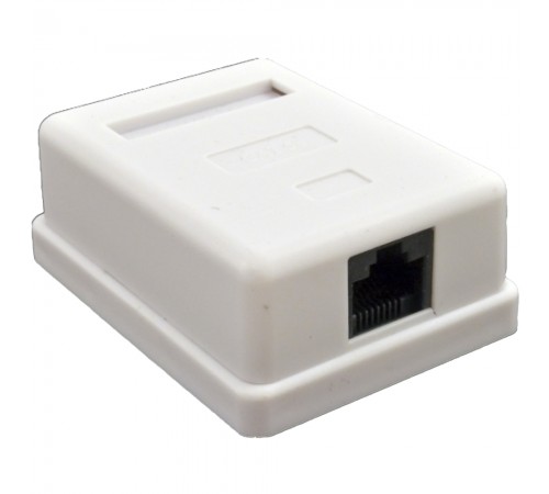 Розетка Kingda 1хRJ45 UTP біла Розетка Kingda 1хRJ45 UTP біла