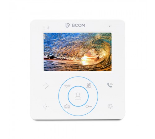 Відеодомофон BCOM BD-480 White Відеодомофон BCOM BD-480 White