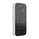 Клавіатура Ajax KeyPad TouchScreen white бездротова з сенсорним екраном