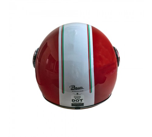 Мотошолом відкритий Beon B-110B Ferrari SHINY RED/WHITE (глянець червоний/білий), розмір XL Мотошолом відкритий Beon B-110B Ferrari SHINY RED/WHITE (глянець червоний/білий), розмір XL
