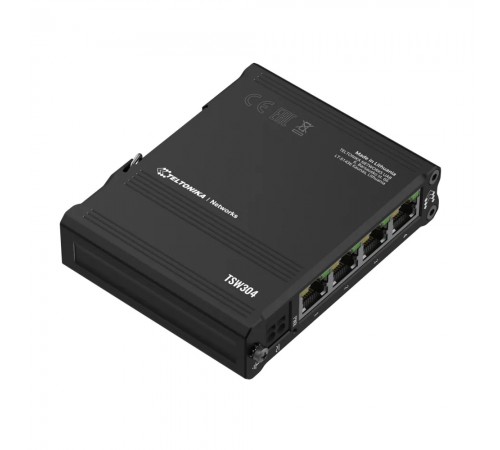 Мережевий комутатор Teltonika TSW304 некерований 4PORT Gigabit, DIN Rail Switch (TSW304000000) Мережевий комутатор Teltonika TSW304 некерований 4PORT Gigabit, DIN Rail Switch (TSW304000000)