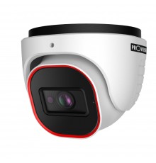 IP-відеокамера 4 Мп Provision-ISR DI-340IPEN-28-V4 (2.8 мм) з вбудованим мікрофоном і відеоаналітикою для системи відеонагляду