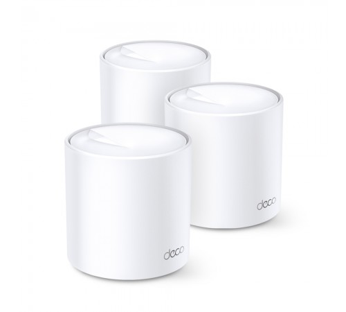 Домашня Mesh Wi-Fi система TP-LINK DECO X20 3PK AX1800 1xGE LAN 1xGE WAN MU-MIMO OFDMA (DECO-X20-3-PACK) Домашня Mesh Wi-Fi система TP-LINK DECO X20 3PK AX1800 1xGE LAN 1xGE WAN MU-MIMO OFDMA (DECO-X20-3-PACK)