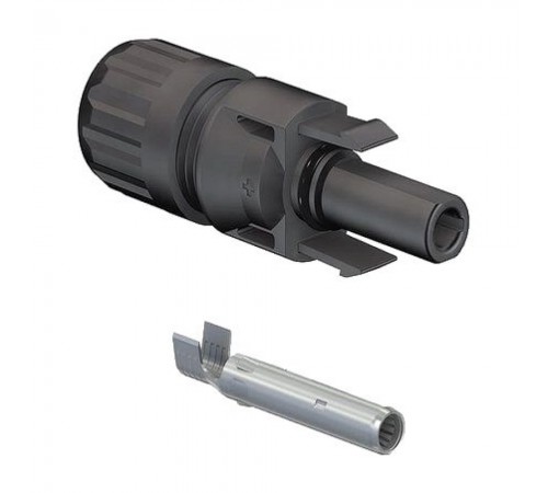 MC-4 конектор Staubli MC-plug PV-KST4/6I-UR 5-6 мм (папа) MC-4 конектор Staubli MC-plug PV-KST4/6I-UR 5-6 мм (папа)