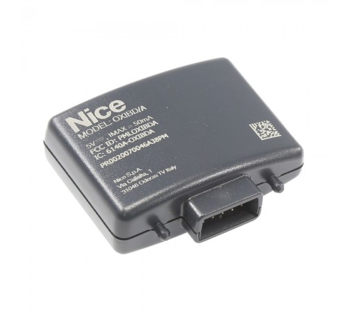 Приймач Nice OXI BD внутрішній 15-канальний зі зворотним зв'язком Приймач Nice OXI BD внутрішній 15-канальний зі зворотним зв'язком