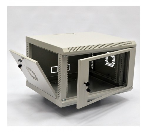 Шафа серверна CMS 6U 600 х 350 х 373 UA-MGSWA635G для мережевого обладнання