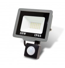 Прожектор світлодіодний ONE LED ultra (ZY-TH18-20-S ) 20 Вт з датчиком руху