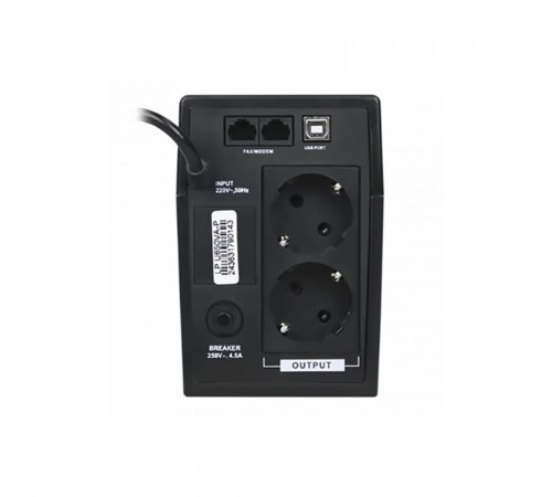 Джерело безперебійного живлення LogicPower LP U650VA-P 650ВА / 390Вт лінійно-інтерактивне Джерело безперебійного живлення LogicPower LP U650VA-P 650ВА / 390Вт лінійно-інтерактивне