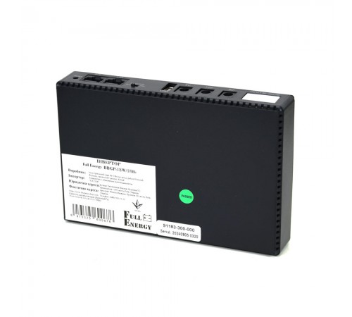 Джерело безперебійного живлення Full Energy BBGP-18W Mini UPS для Wi-Fi роутера Джерело безперебійного живлення Full Energy BBGP-18W Mini UPS для Wi-Fi роутера