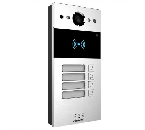 IP-панель виклику 2 Мп Akuvox R20B X4 OW на 4 абоненти IP-панель виклику 2 Мп Akuvox R20B X4 OW на 4 абоненти
