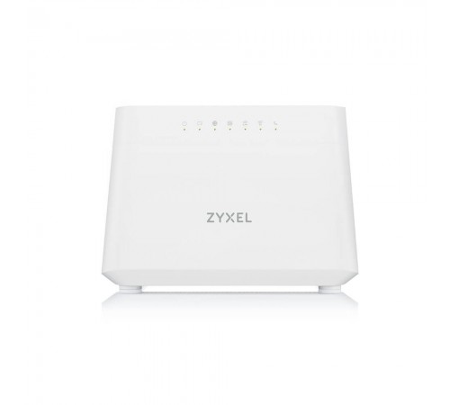 Бездротовий маршрутизатор ZyXEL EX3301-T0 AX1800, 1xGE WAN, 4xGE LAN, 2xFXS, 1xUSB2.0, EasyMesh, TR-069, MU-MIMO (EX3301-T0-EU01V1F) Бездротовий маршрутизатор ZyXEL EX3301-T0 AX1800, 1xGE WAN, 4xGE LAN, 2xFXS, 1xUSB2.0, EasyMesh, TR-069, MU-MIMO (EX3301-T0-EU01V1F)