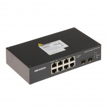 PoE-комутатор Hikvision DS-3T0510HP-E/HS 8-портовий некерований