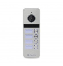 Відеопанель BCOM BT-404HD Silver на 4 абоненти