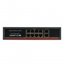 PoE-комутатор FoxGate S5808P-E2 (T) CCTV 8-портовий некерований