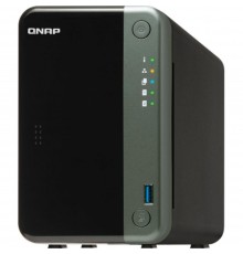 Система зберігання даних QNAP TS-253D-4G з 2 відсіками для дисків, 4GB RAM, настільне виконання