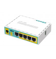 Маршрутизатор MikroTik hEX PoE lite 5xFE/PoE, 1xUSB, RouterOS L4 (RB750UPr2)