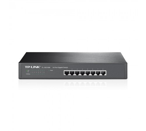 Комутатор TP-Link TL-SG1008 8-портовий гігабітний некерований