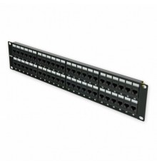 Патч-панель CMS 19" 48xRJ-45 UTP, кат. 6, 2U