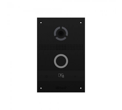 IP панель виклику Bas-IP AV-08FB black з розпізнаванням облич і зчитувачем UKEY IP панель виклику Bas-IP AV-08FB black з розпізнаванням облич і зчитувачем UKEY