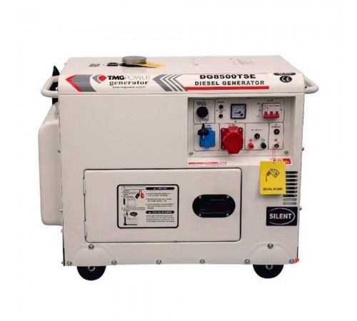 Дизельний генератор TMG Power DG 8500TSE максимальна потужність 6.5 кВт Дизельний генератор TMG Power DG 8500TSE максимальна потужність 6.5 кВт