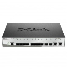 Комутатор D-Link DGS-1210-12TS/ME 10xSFP(1G), 2x1GE керований
