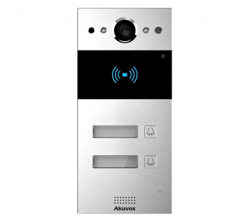 IP-панель виклику 2 Мп Akuvox R20B X2 OW на 2 абоненти IP-панель виклику 2 Мп Akuvox R20B X2 OW на 2 абоненти