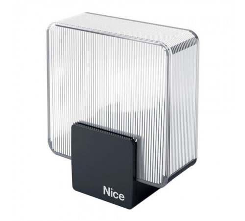 Сигнальна лампа Nice ELAC 230В з вбудованою антеною для воріт та шлагбаумів Сигнальна лампа Nice ELAC 230В з вбудованою антеною для воріт та шлагбаумів