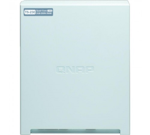 Система зберігання даних QNAP TS-230 з 2 відсіками для дисків, 2GB RAM, настільне виконання Система зберігання даних QNAP TS-230 з 2 відсіками для дисків, 2GB RAM, настільне виконання