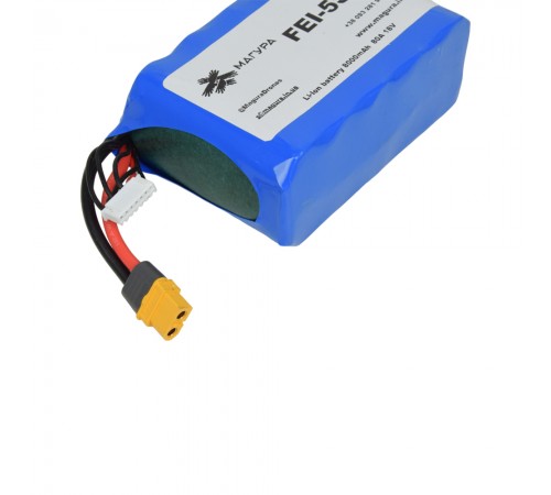 Акумулятор FEi-5S2P LiitoKala 8000 мА·год для FPV-дрона Акумулятор FEi-5S2P LiitoKala 8000 мА·год для FPV-дрона