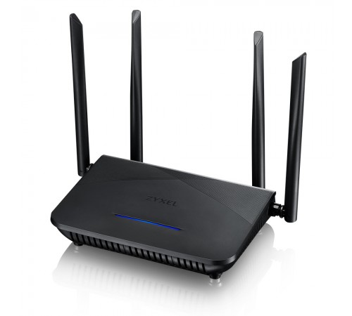 Бездротовий маршрутизатор ZYXEL NBG7510 AX1800, WiFi6, 1xGE WAN, 3xGE LAN, MU-MIMO, 4 антени (NBG7510-EU0101F) Бездротовий маршрутизатор ZYXEL NBG7510 AX1800, WiFi6, 1xGE WAN, 3xGE LAN, MU-MIMO, 4 антени (NBG7510-EU0101F)