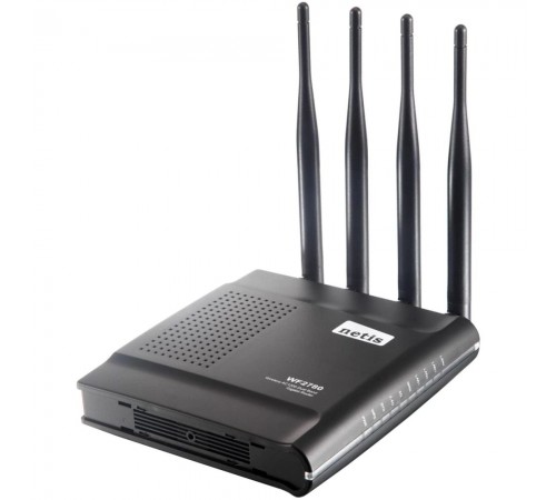 Точка доступу з мережним адаптером WRL ROUTER 1200MBPS 1000M/4P DUAL BAND WF2780 NETIS Точка доступу з мережним адаптером WRL ROUTER 1200MBPS 1000M/4P DUAL BAND WF2780 NETIS