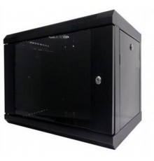 Шафа серверний Hypernet 9U 600 x 450 WMNC-9U-FLAT-BLACK для мережевого обладнання