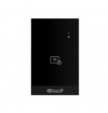 Зчитувач з контролером Bas-IP CR-02BD black з технологією UKEY