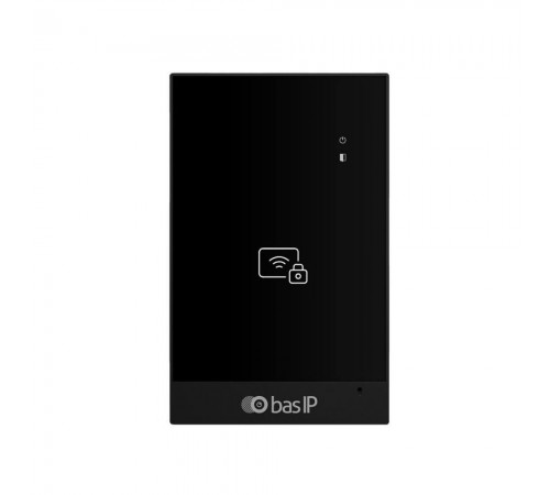 Зчитувач з контролером Bas-IP CR-02BD black з технологією UKEY Зчитувач з контролером Bas-IP CR-02BD black з технологією UKEY