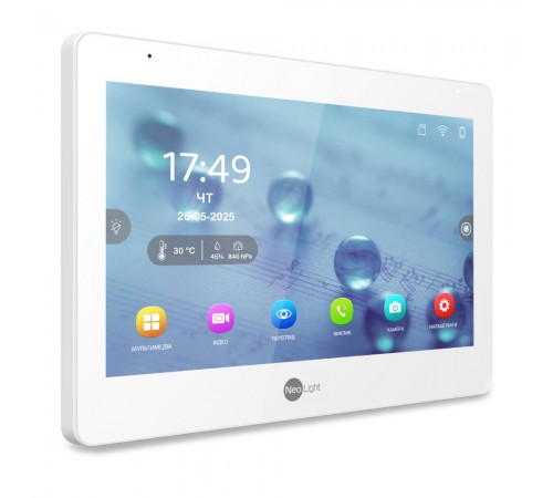 Гібридний відеодомофон 10.1" Neolight MEZZO Hybrid white з Wi-Fi Гібридний відеодомофон 10.1" Neolight MEZZO Hybrid white з Wi-Fi