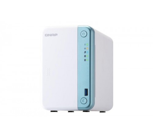Система зберігання даних QNAP TS-251D-2G з 2 відсіками для дисків, 2GB RAM, настільне виконання Система зберігання даних QNAP TS-251D-2G з 2 відсіками для дисків, 2GB RAM, настільне виконання